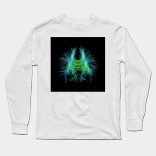 Brain fibres, DTI MRI scan (C017/7099) Long Sleeve T-Shirt